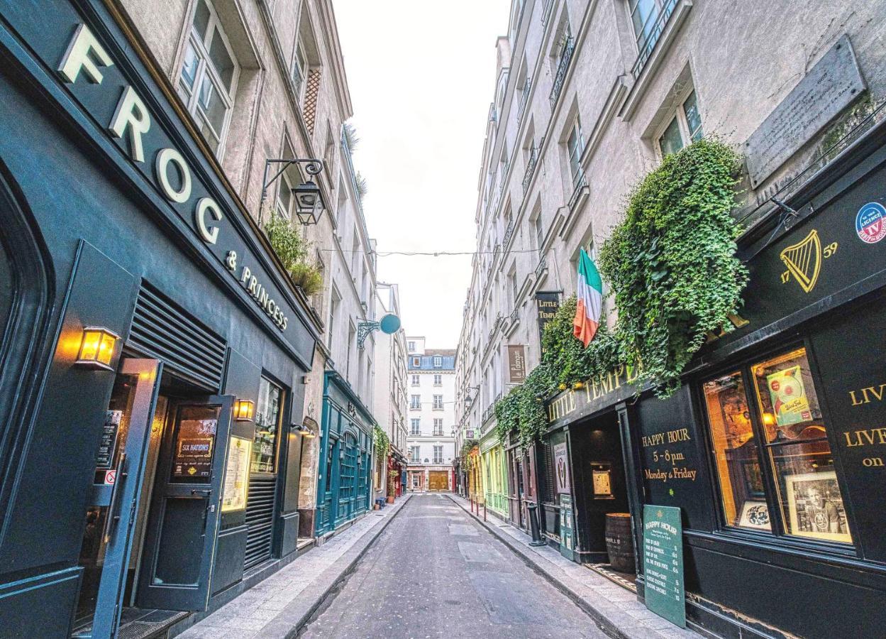 Unique & Beautiful Duplex In Saint-Germain Lägenhet Paris Exteriör bild